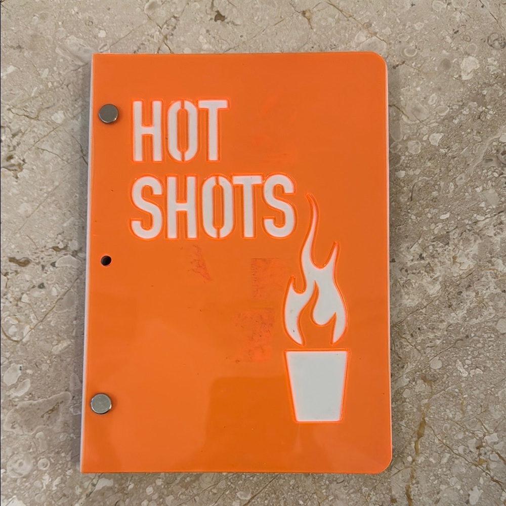 “Hot Shots” Drink Recipes Guide Book
